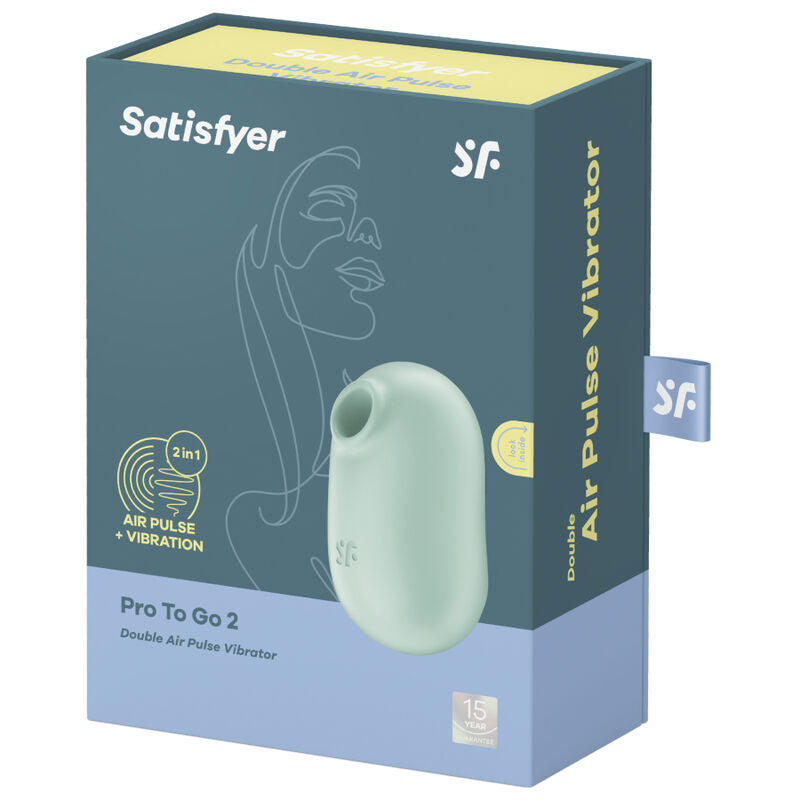 Satisfyer Pro To Go 2 Violeta – Estimulador Doble Con Diseño Compacto Y Versátil