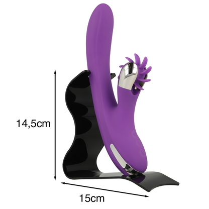 DREAMLOVE Grande vetrina in acrilico nero – Design elegante per esporre accessori per il benessere