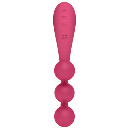 Satisfyer Tri Ball 1 Rosso – Multivibratore con stimolazione simultanea di più aree