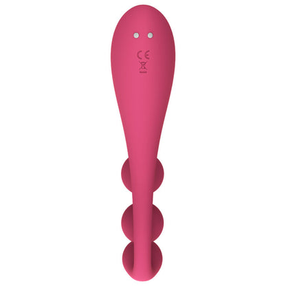 Satisfyer Tri Ball 1 Rosso – Multivibratore con stimolazione simultanea di più aree