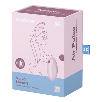 Satisfyer Vulva Lover 3 Negro – Estimulador Con Diseño Ergonómico Para Placer Personal