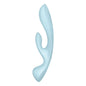 Comprar Satisfyer Triple Oh Vibrador Híbrido Azul – Diseño Ergonómico Para Una Experiencia Sensorial Única-Noxtic