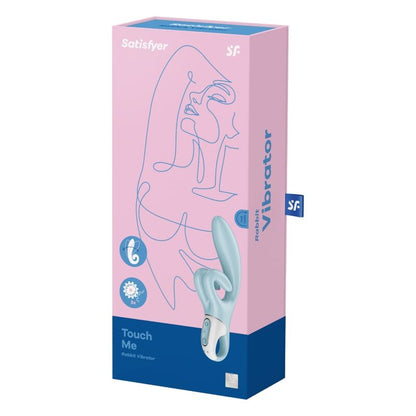 Vibratore Satisfyer Touch Me Rabbit Rosso – Design ergonomico con molteplici funzioni di stimolazione
