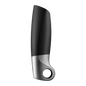 SATISFYER - POWER MASTURBATOR BLACK AND SILVER