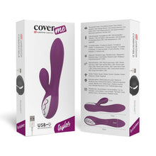 Vibratore COVERME Taylor – Stimolatore flessibile con tocco setoso e 12 programmi di vibrazione