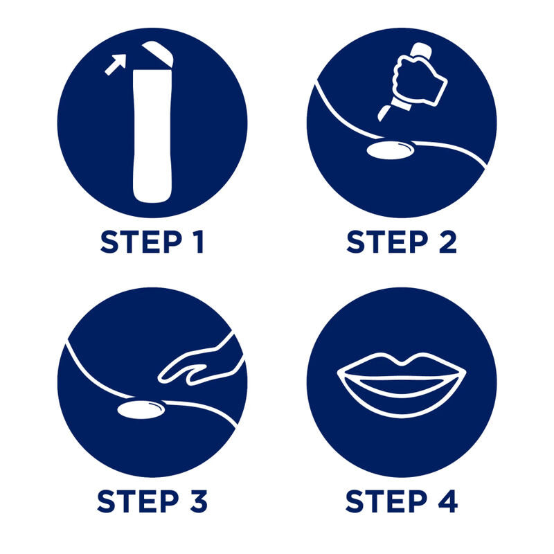 CONTROL Gel da massaggio 3 in 1 al cioccolato e bolle 200 ml – Gel ultra sensoriale con un aroma squisito per momenti speciali