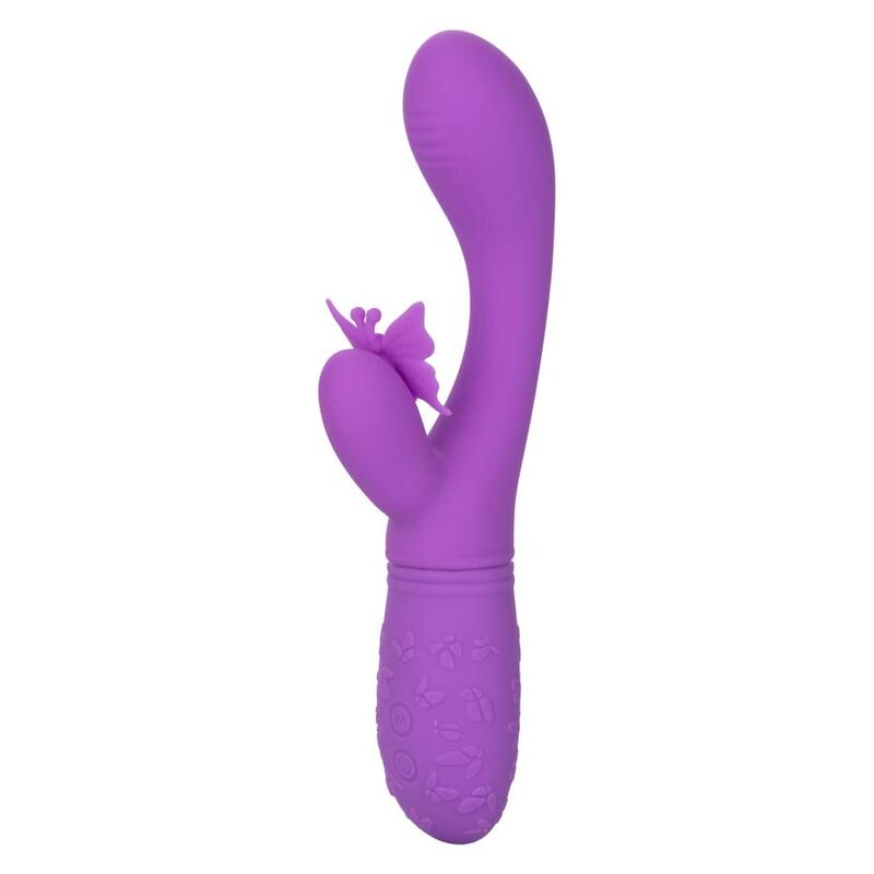 CALEXOTICS Butterfly Kiss Flutter Violet – Giocattolo erotico dal design ergonomico per un piacere intenso