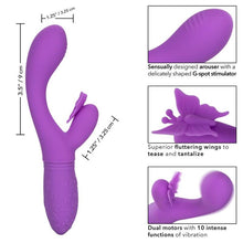 Comprar CALEXOTICS Butterfly Kiss Flutter Violeta – Juguete Erótico Con Diseño Ergonómico Para Placer Intenso-Noxtic