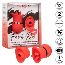 Comprar CALEXOTICS French Kiss Suck & Play Set – Conjunto Innovador Para Explorar Placer Intimo Con Diseño Moderno-Noxtic