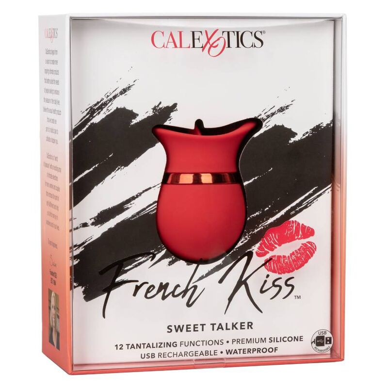 Calexotics French Kiss Sweet Talker – Juguete Erótico Compacto Para Placer Sensorial