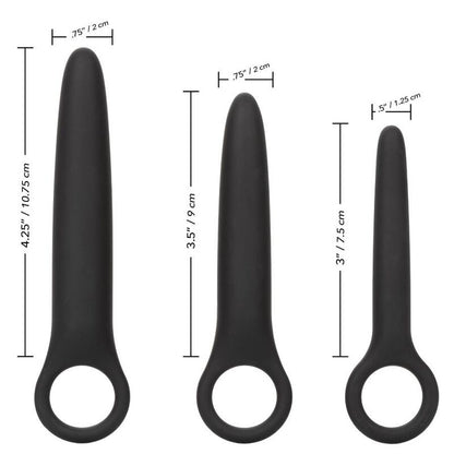 CALEXOTICS Dilator Trio – Dilatatori medicali in silicone per una stimolazione sensoriale sicura