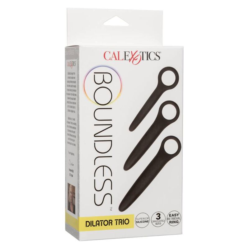 CALEXOTICS Dilator Trio – Dilatatori medicali in silicone per una stimolazione sensoriale sicura