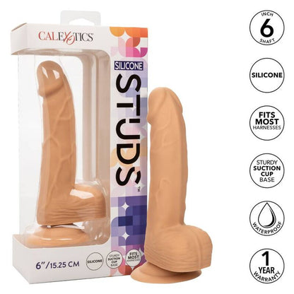 CALEXOTICS Borchie in Silicone 15,24 cm Pelle – Giocattolo sessuale in silicone medico con design ergonomico