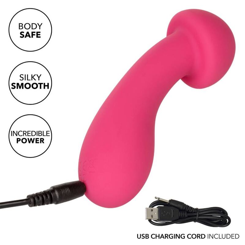 CALEXOTICS Pixies Exciter Rosa – Vibrador Recargable Con 10 Velocidades De Vibración