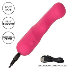 Calexotics Pixies Curvy Rosa – Vibrador Recargable Con Diseño Elegante Y Versátil