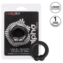 Comprar CALEXOTICS Alpha Muscle Ring Negro – Anillo Confortable Para Mejora De Sensaciones-Noxtic