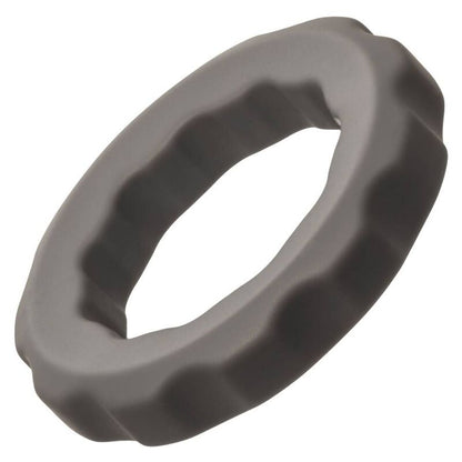 Comprar CALEXOTICS Alpha Erect Ring Gris – Diseño Confortable En Silicona Premium Para Placer Mejorado-Noxtic