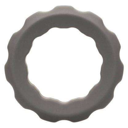 Comprar CALEXOTICS Alpha Erect Ring Gris – Diseño Confortable En Silicona Premium Para Placer Mejorado-Noxtic