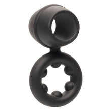 Comprar CALEXOTICS Alpha Dual Magnum Ring Negro – Anillo Doble Con Diseño Ergonómico Para Mayor Placer-Noxtic