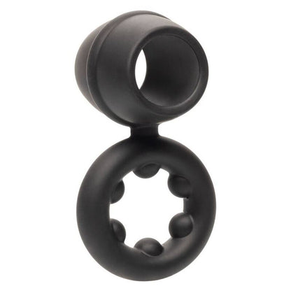 Comprar CALEXOTICS Alpha Dual Magnum Ring Negro – Anillo Doble Con Diseño Ergonómico Para Mayor Placer-Noxtic