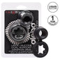 Comprar CALEXOTICS Alpha Dual Magnum Ring Negro – Anillo Doble Con Diseño Ergonómico Para Mayor Placer-Noxtic