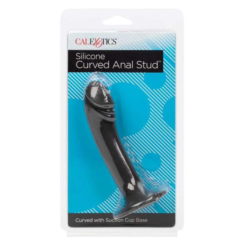CALEXOTICS Curved Anal Stud – Diseño Curvado Para Mayor Confort Y Placer