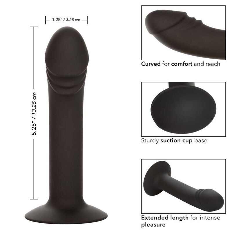 CALEXOTICS Curved Anal Stud – Diseño Curvado Para Mayor Confort Y Placer