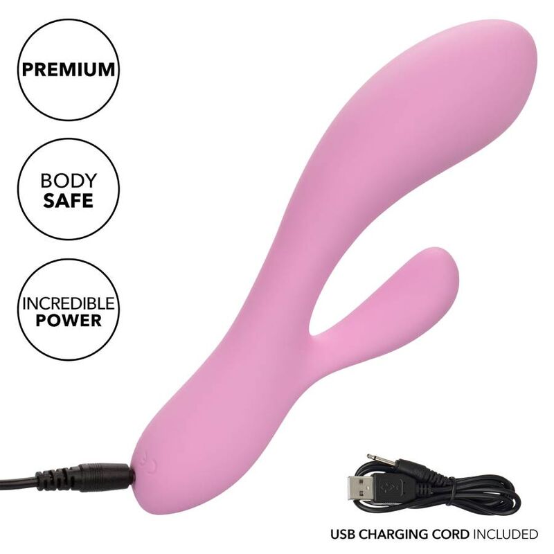 Comprar CALEXOTICS Contour Zoie Rosa – Vibrador Recargable Con Diseño Flexible Para Placer Personal-Noxtic