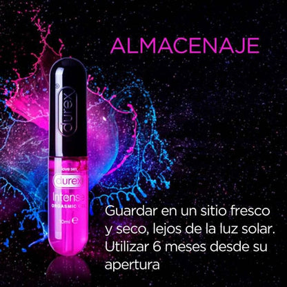 Gel lubrificante DUREX Intense Orgasmic 10 ml – Aumenta la sensibilità per un'esperienza piacevole