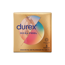 DUREX Real Feel Preservativos 3 Unidades – Material Sin Látex Para Máxima Sensibilidad