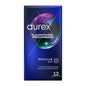 Comprar DUREX Placer Prolongado Retardante 12 Unidades – Preservativos Con Lubricante Innovador Para Mayor Disfrute-PRESERVATIVOS-Noxtic