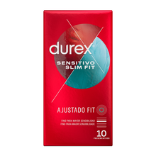 Comprar DUREX Sensitivo Slim Fit 10 Unidades – Preservativos Con Ajuste Perfecto Y Sensibilidad Superior-PRESERVATIVOS-Noxtic