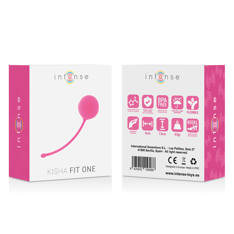 INTENSE Kisha Fit One Fucsia – Bolas De Silicona Para Fortalecer El Suelo Pélvico