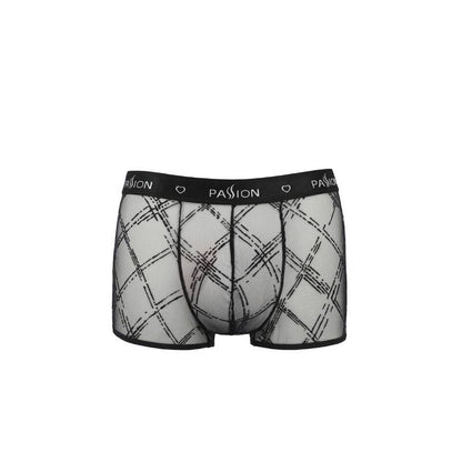 PASSION 032 Short James Negro S M – Ropa Íntima Con Diseño Elegante Para Comodidad Y Libertad Sensual