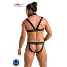 PASSION 043 Set Jacob Negro L XL – Conjunto De Lencería Elegante Para Comodidad Y Sensualidad