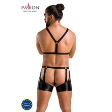PASSION Set Aron Negro S M – Ropa Íntima Elegante Con Ajuste Perfecto