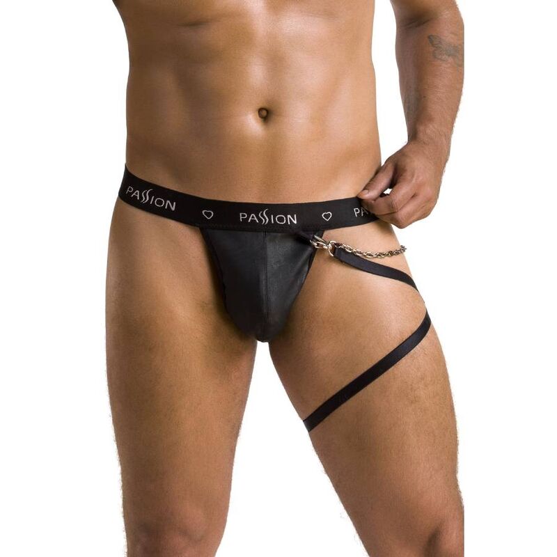 PASSION 058 Black Bill Thong SM – Design elegante con comfort superiore