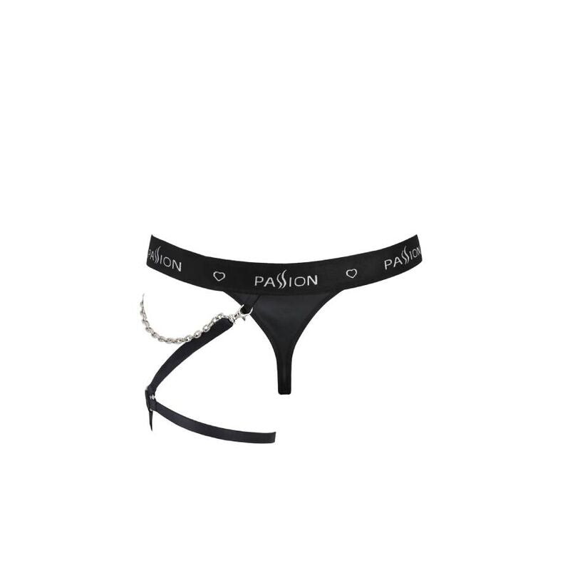 PASSION 058 Black Bill Thong SM – Design elegante con comfort superiore