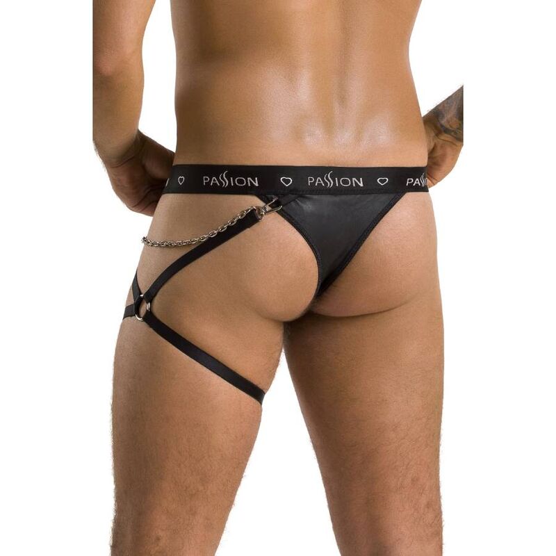 PASSION 058 Black Bill Thong SM – Design elegante con comfort superiore