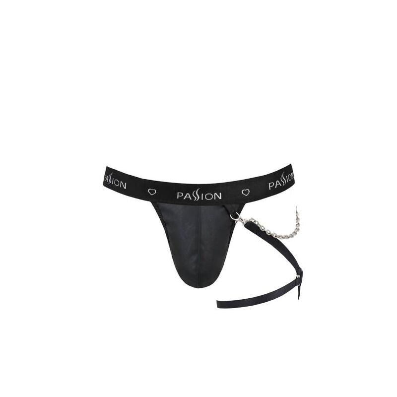 PASSION 058 Black Bill Thong SM – Design elegante con comfort superiore