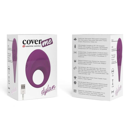 COVERME Dylan Ring – Stimolatore ricaricabile con 10 modalità di vibrazione