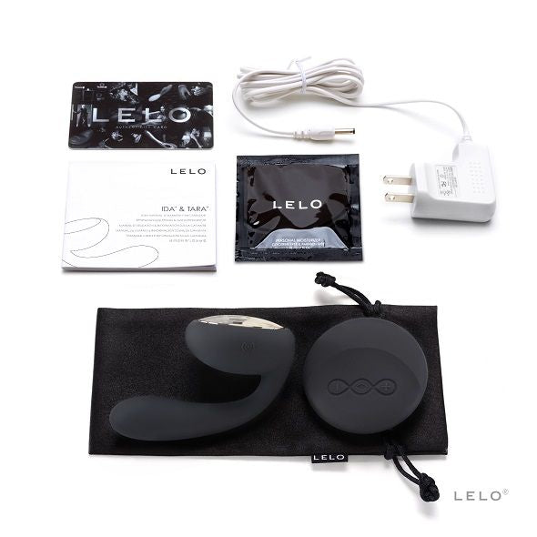 Comprar LELO Ida Vibrador Negro – Masajeador Para Parejas Con Control Remoto Y Vibraciones Potentes-Noxtic