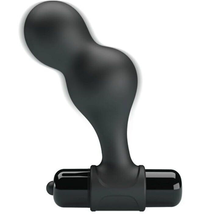 Comprar MR PLAY Plug Anal Vibrador De Silicona Negro – 10 Funciones De Vibración Para Placer Personalizado-Noxtic
