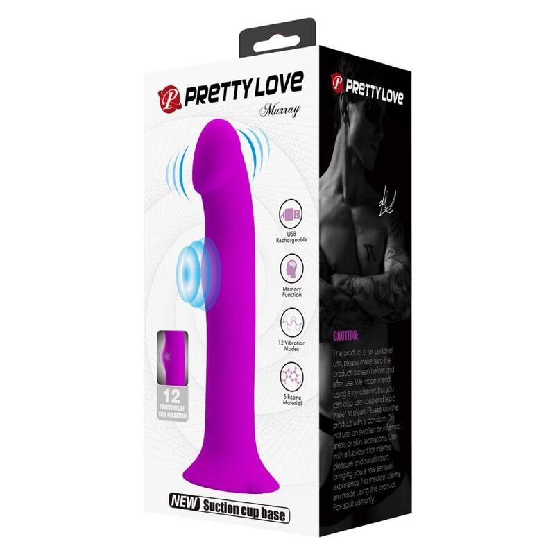 Pretty Love Murray Vibrador Morado – Estimulador Con Diseño Sofisticado Para Placer Personal