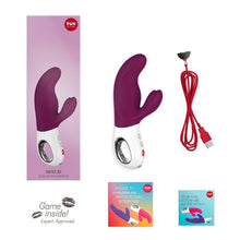 Comprar FUN FACTORY Miss Bi Dual Vibrador Blanco – Estimulación Doble Con Diseño Ergonómico y Silicona Médica-Noxtic