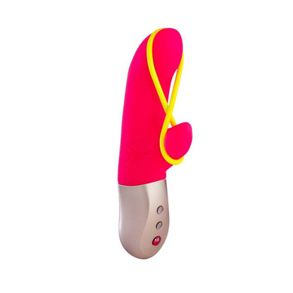Comprar FUN FACTORY Amorino Mini Vibrador Rosa Y Amarillo Neon – Vibrador Recargable Compacto Para Placer Intenso-Noxtic