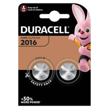 Comprar DURACELL Pila Botón Litio CR2016 3V Blister 2 Unidades – Energía Confiable Para Juguetes Eróticos-Noxtic