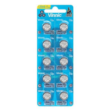 Comprar VINNIC Pilas Botón Alcalina AG13 L1154F LR44 Blister 10 Unidades – Pack Ideal Para Funcionamiento Óptimo De Dispositivos Electrónicos-Noxtic