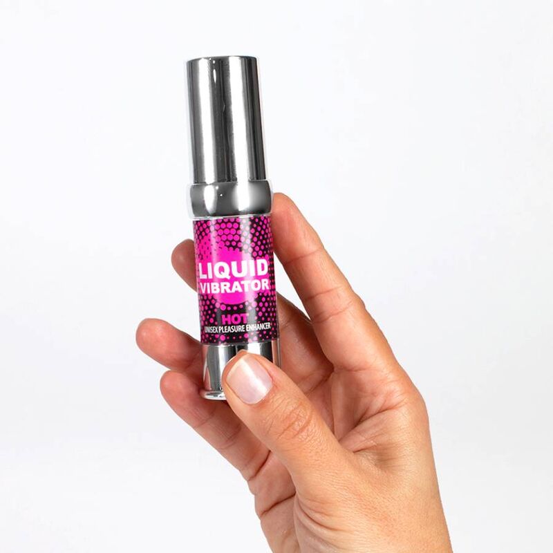 SECRETPLAY Hot Stimulator Liquid Vibrator 15 ML – Gel stimolante con effetto calore e aroma alla fragola