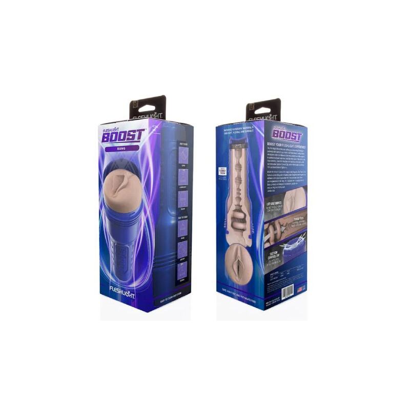 Comprar FLESHLIGHT BOOST BANG LM FLESH RP – Diseño Innovador Para Una Experiencia Placentera-Noxtic